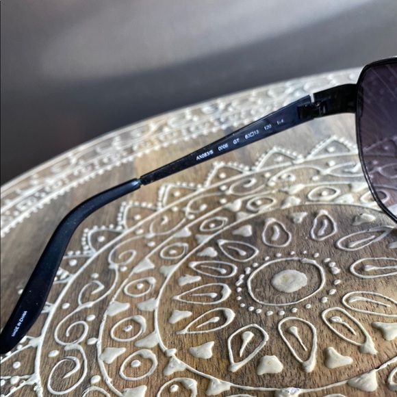 Black Aviator Sunglasses, Armani Exchange A/X - Picture 2 of 5